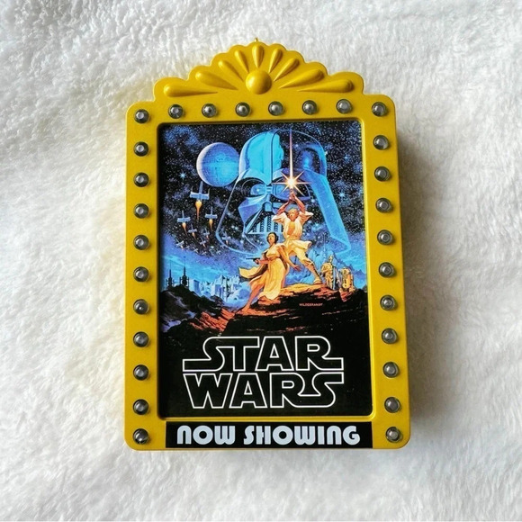 Hallmark Keepsake Christmas Star Wars: A New  Hope Now Showing Ornament Light - Picture 7 of 11